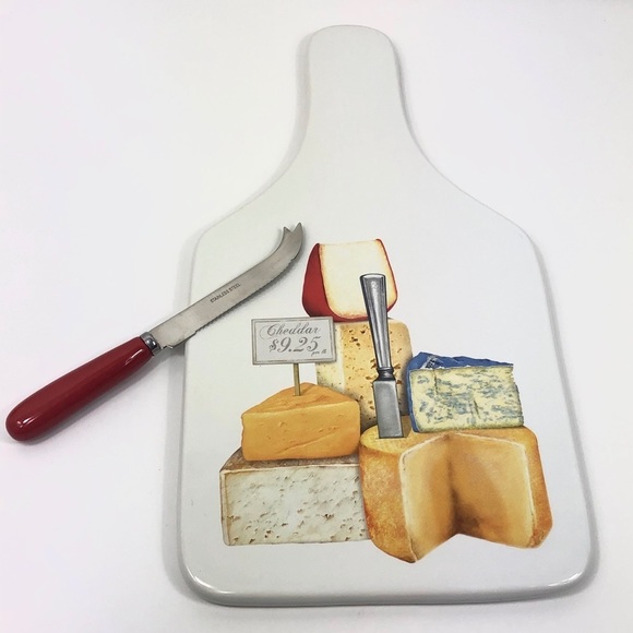 MARY Lake Thompson Ceramic Cheese Board Cutting - Vintage - Picture 10 of 10